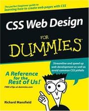 Tapa de CSS Web design for dummies