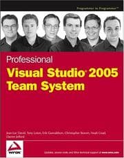 Tapa de Professional Visual studio team system