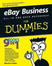 Tapa de eBay Business All-in-One Desk Reference For Dummies