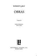 Tapa de Obras Roberto Arlt II (Obras)
