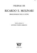 Tapa de Páginas de Ricardo E. Molinari