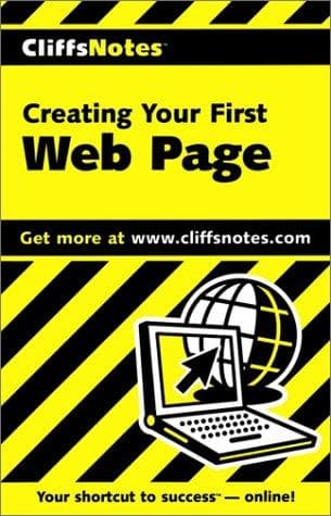 Tapa de Creating Your First Web Page