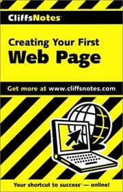 Tapa de Creating Your First Web Page