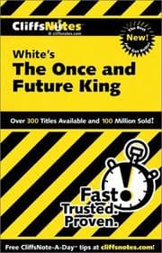 Tapa de CliffsNotes White's The once and future king