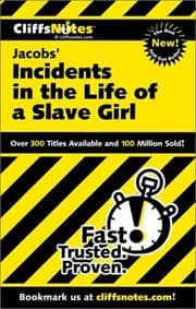 Tapa de CliffsNotes Jacobs' Incidents in the life of a slave girl
