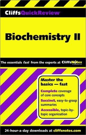 Tapa de Biochemistry II (Cliffs Quick Review)