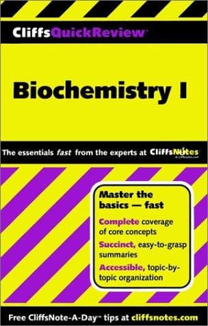 Tapa de Biochemistry I (Cliffs Quick Review)