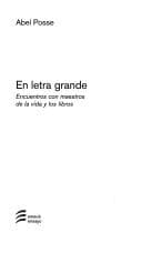 Tapa de En Letra Grande