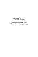 Tapa de Teatro 2001