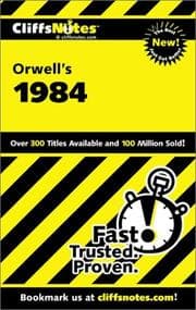 Tapa de CliffsNotes, George Orwell's 1984