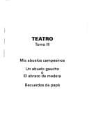 Tapa de Teatro 3-Aliber 1A. Ed
