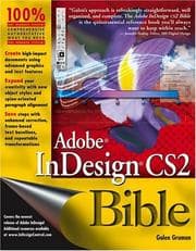 Tapa de Adobe InDesign CS2 bible