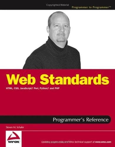 Tapa de Web Standards Programmer's Reference