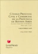 Tapa de Codigo Procesal Civil y Comercial de La Provincia de Buenos Aires