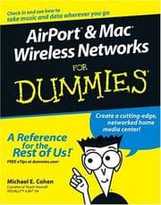Tapa de AirPort and Mac Wireless Networks For Dummies