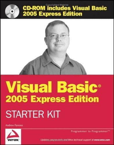 Tapa de Wrox's Visual Basic 2005 express edition starter kit