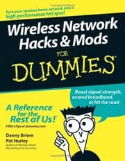Tapa de Wireless network hacks & mods for dummies