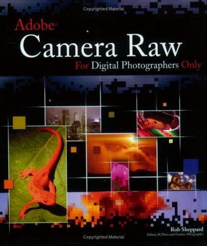 Tapa de Adobe Camera Raw for Digital Photographers Only (For Only)