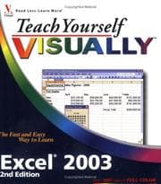 Tapa de Teach Yourself VISUALLY Excel 2003