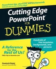 Tapa de Cutting Edge PowerPoint For Dummies