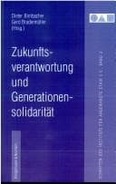 Tapa de Zukunftsverantwortung und Generationensolidarit at