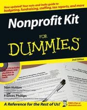 Tapa de Nonprofit kit for dummies