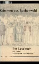 Tapa de Stimmen aus Buchenwald: ein Lesebuch
