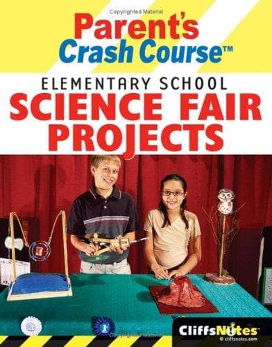 Tapa de CliffsNotes parent's crash course elementary school science fair projects