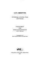 Tapa de Lux orientis