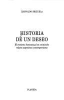 Tapa de Historia de Un Deseo