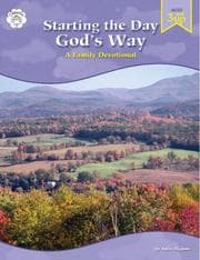 Tapa de Starting the Day God's Way: A Family Devotional