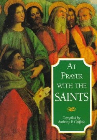 Tapa de At prayer with the saints