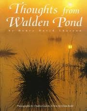 Tapa de Thoughts from Walden Pond by Henry David Thoreau