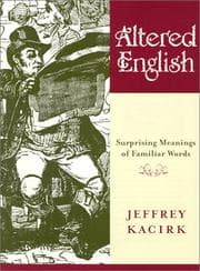 Tapa de Altered English