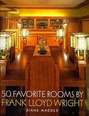 Tapa de Fifty Favorite Rooms by Frank Lloyd Wright