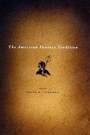 Tapa de The American fantasy tradition
