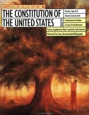 Tapa de The Constitution of the United States