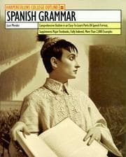 Tapa de HarperCollins College Outline Spanish Grammar