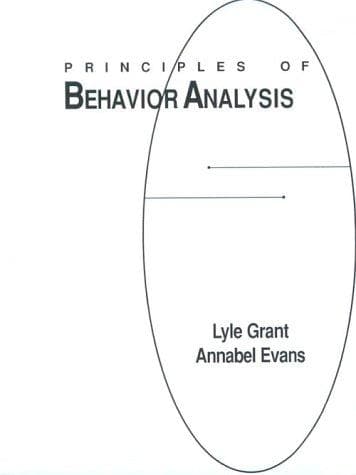 Tapa de Principles of Behavior Analysis