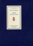 Tapa de Bestiario/varia Invencion (Tezontle)