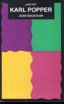Tapa de Karl Poper