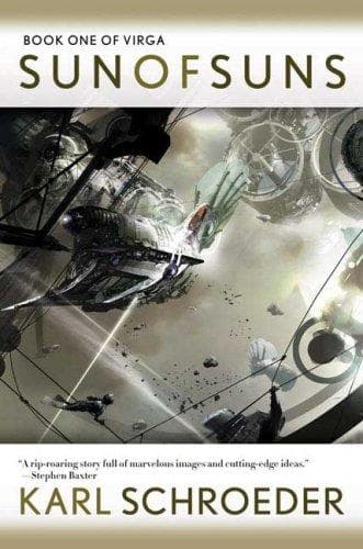 Tapa de Sun of Suns (Virga, Book 1)