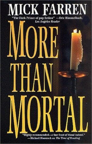 Tapa de More Than Mortal (Renquist Quartet)