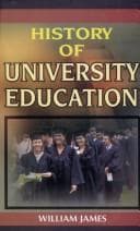 Tapa de History of University Education ; Evolution and Development