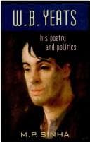 Tapa de WB YEATS,His Poetry and Politics