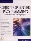 Tapa de Object Oriented Programming from Problem Solving to Java