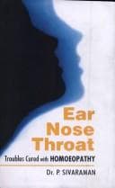 Tapa de E.N.T. Troubles Cured with Homoeopathy