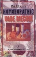 Tapa de Homoeopathic Vade Mecum