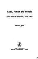 Tapa de Land, Power and People
