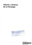 Tapa de Historia y Sistemas de La Psicologia - 5 Edicion